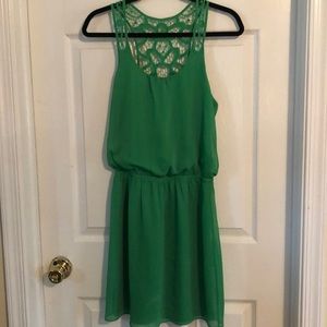 Green Express dress